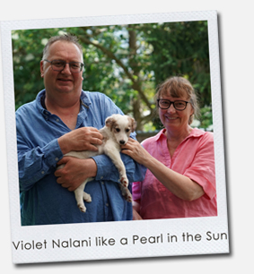 Violet Nalani like a Pearl in the Sun